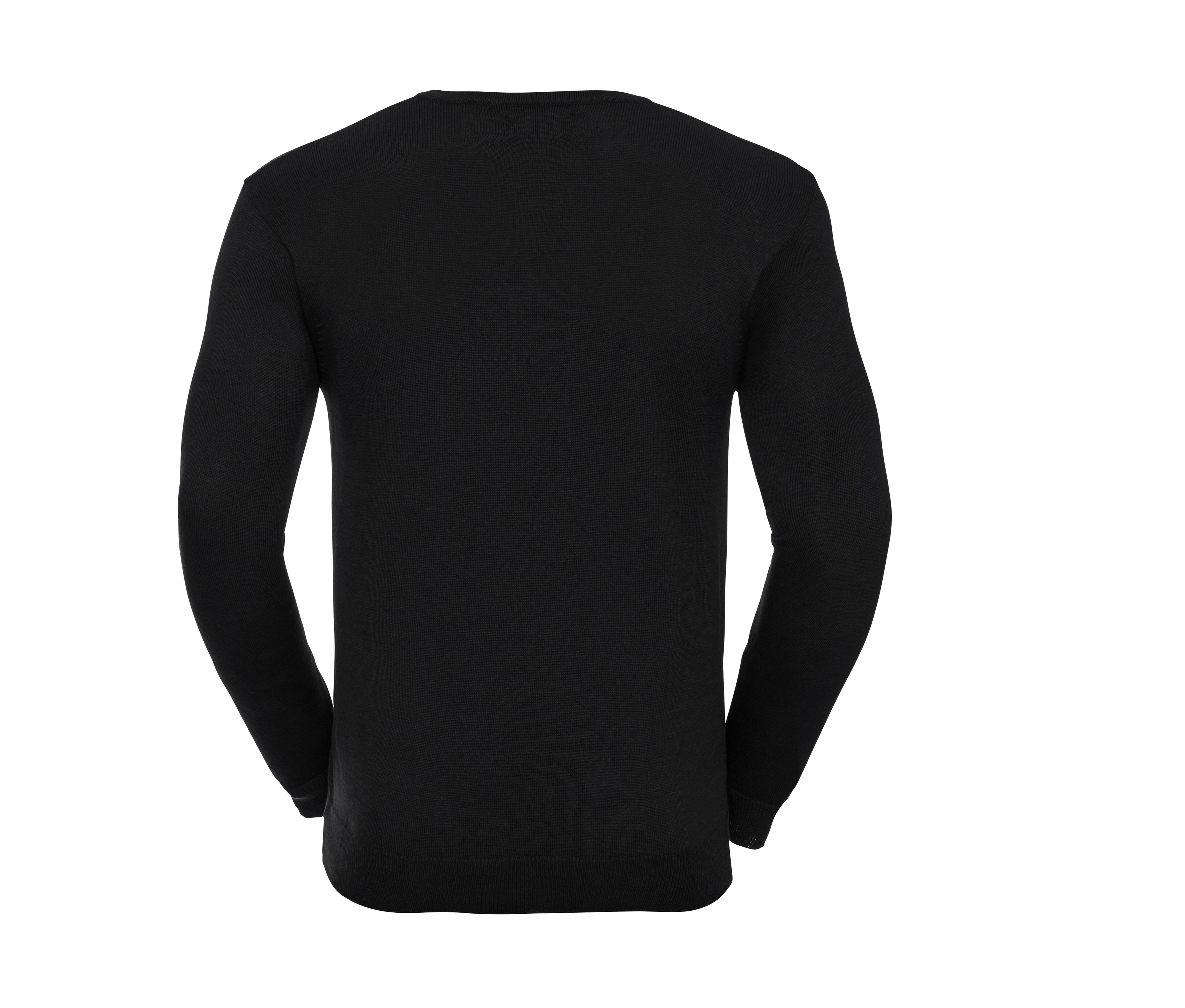 MEN'S V-NECK KNITTED PULLOVER