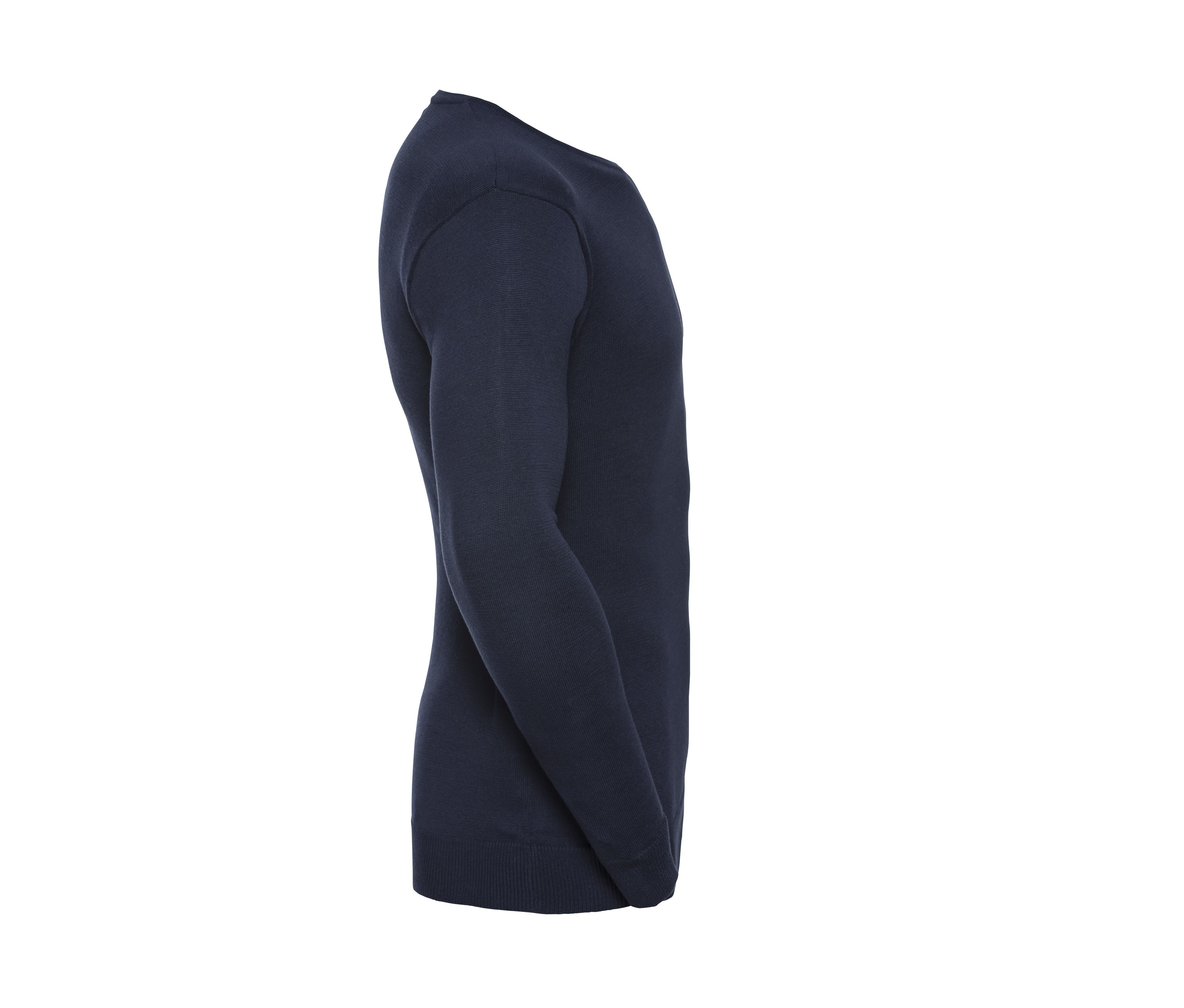 MEN'S V-NECK KNITTED PULLOVER