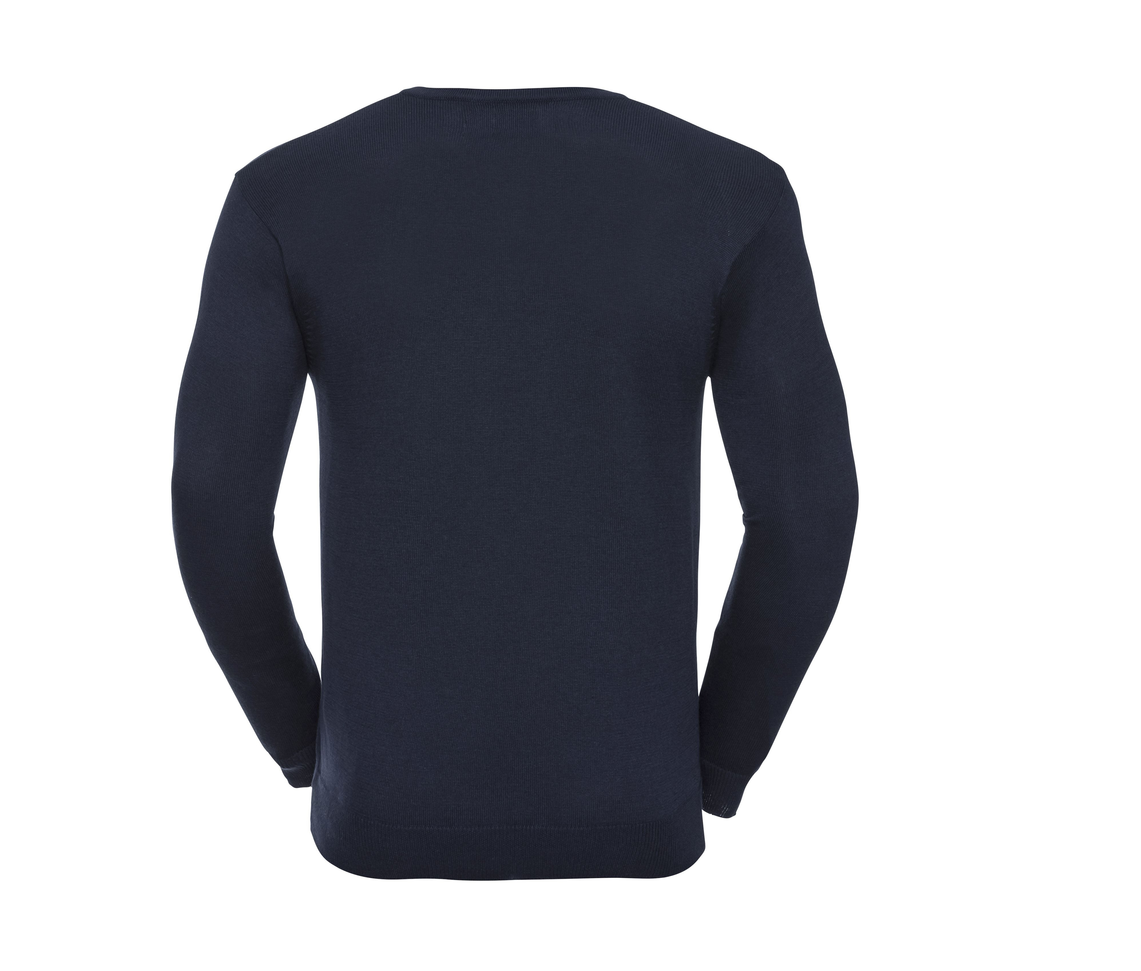 MEN'S V-NECK KNITTED PULLOVER