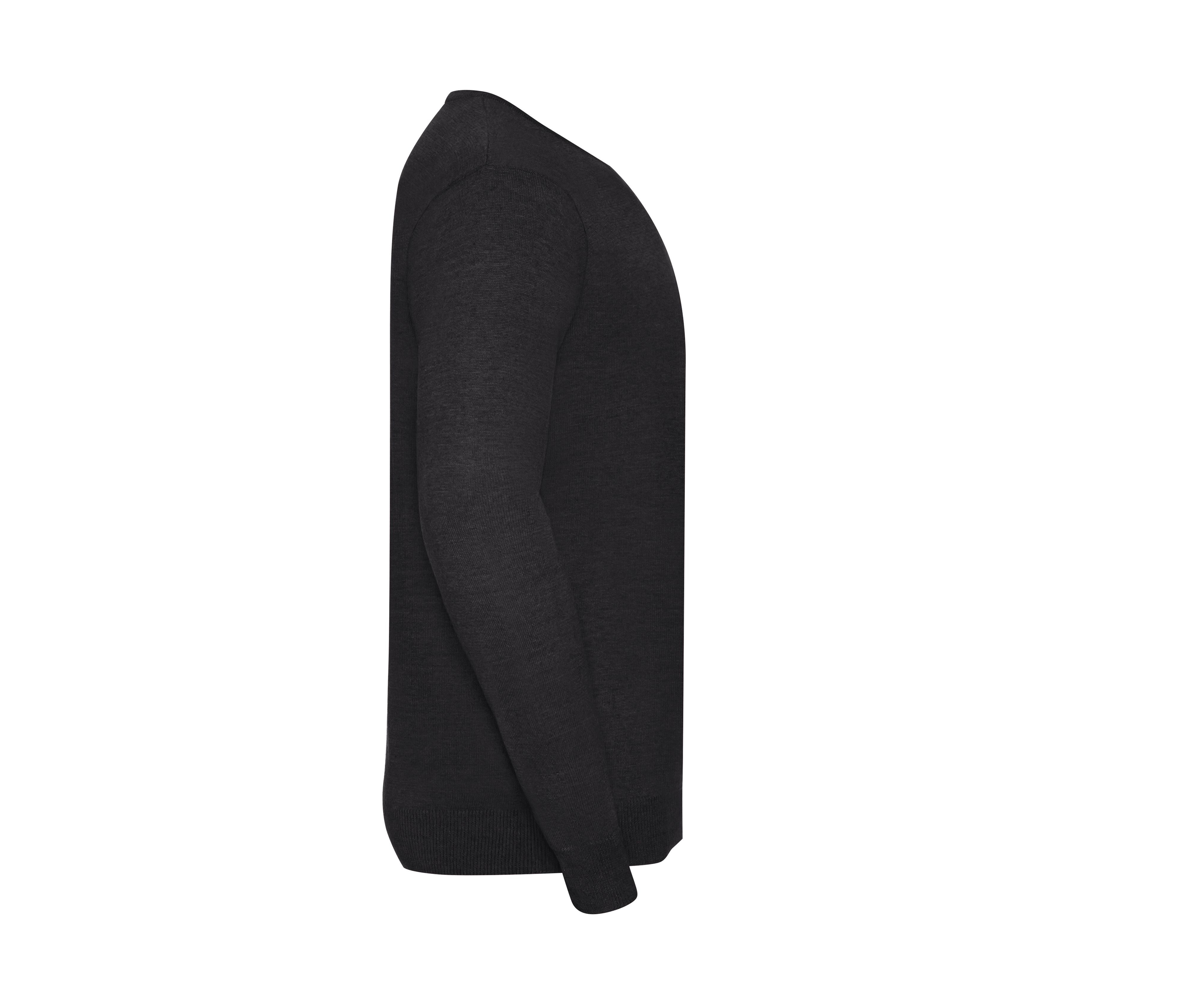 MEN'S V-NECK KNITTED PULLOVER