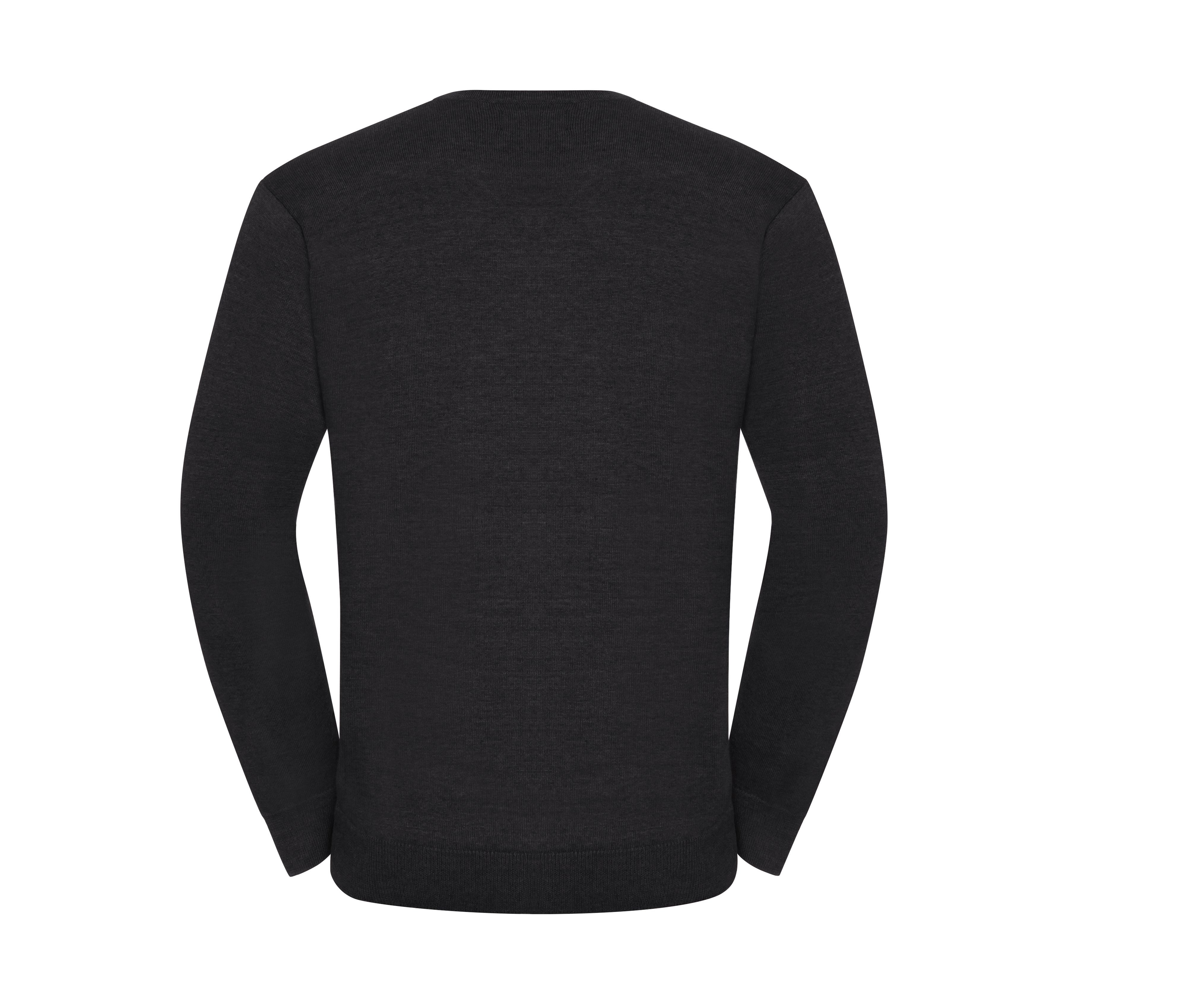 MEN'S V-NECK KNITTED PULLOVER