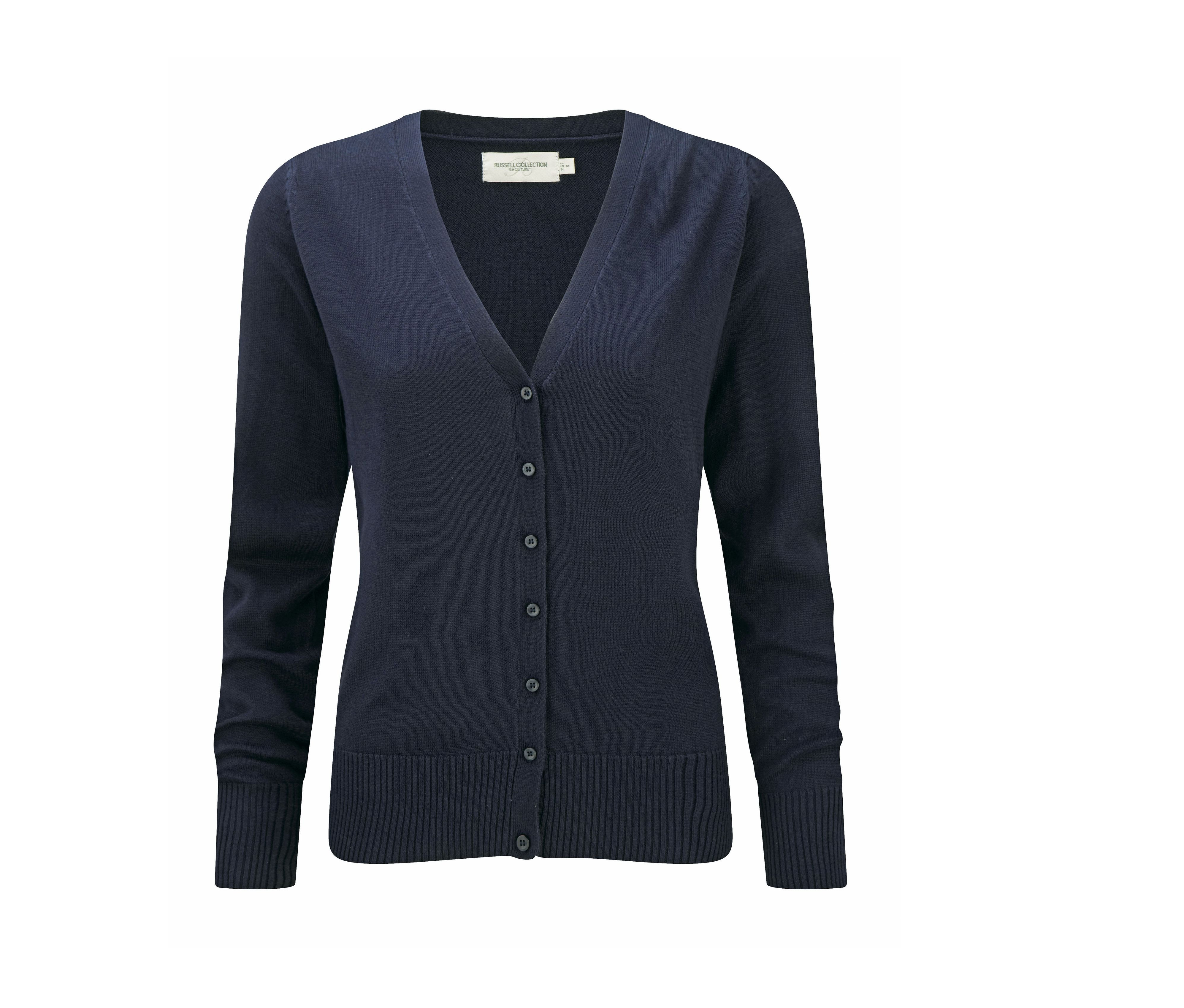 WOMEN'S V-NECK KNITTED CARDIGAN