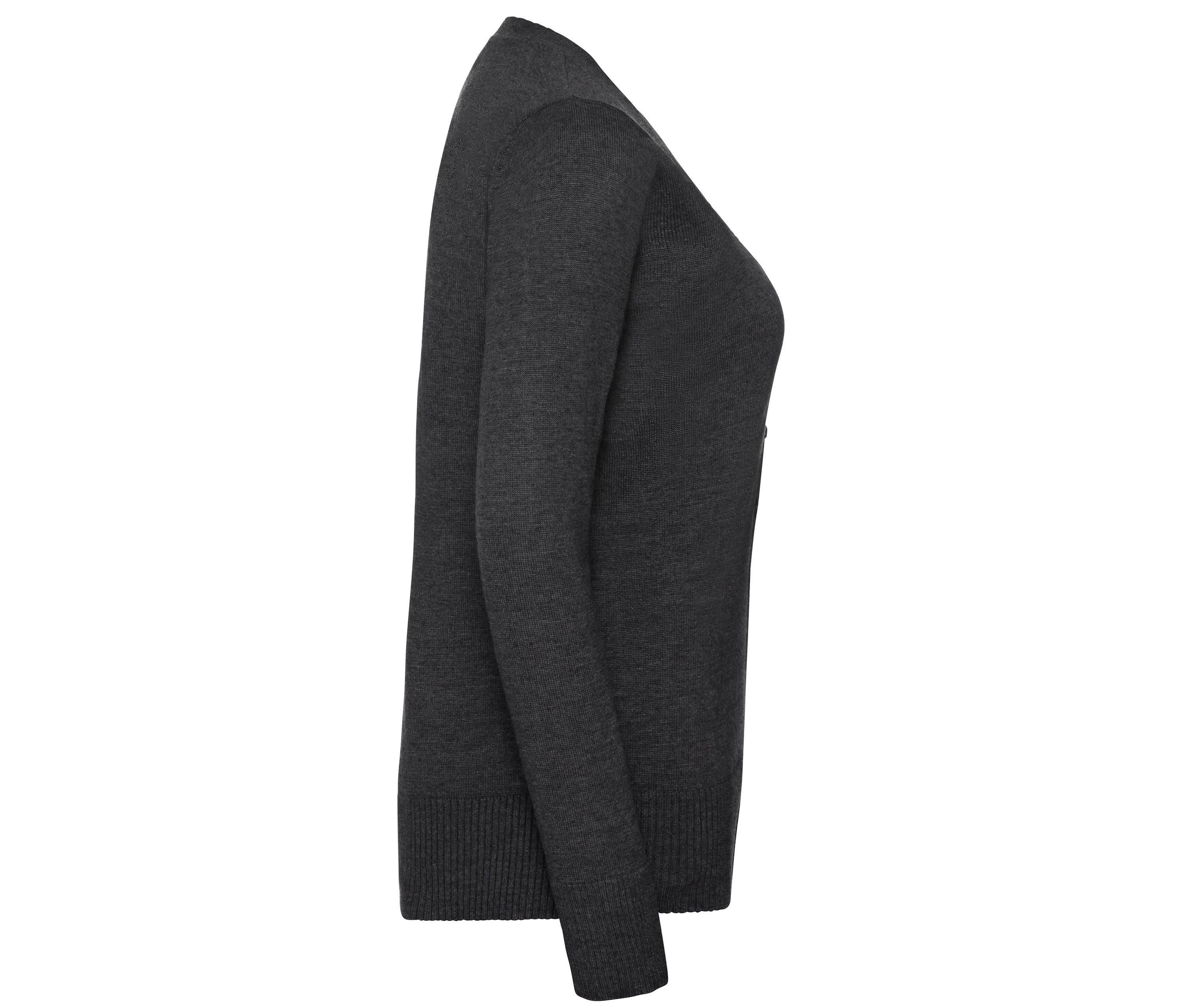 WOMEN'S V-NECK KNITTED CARDIGAN